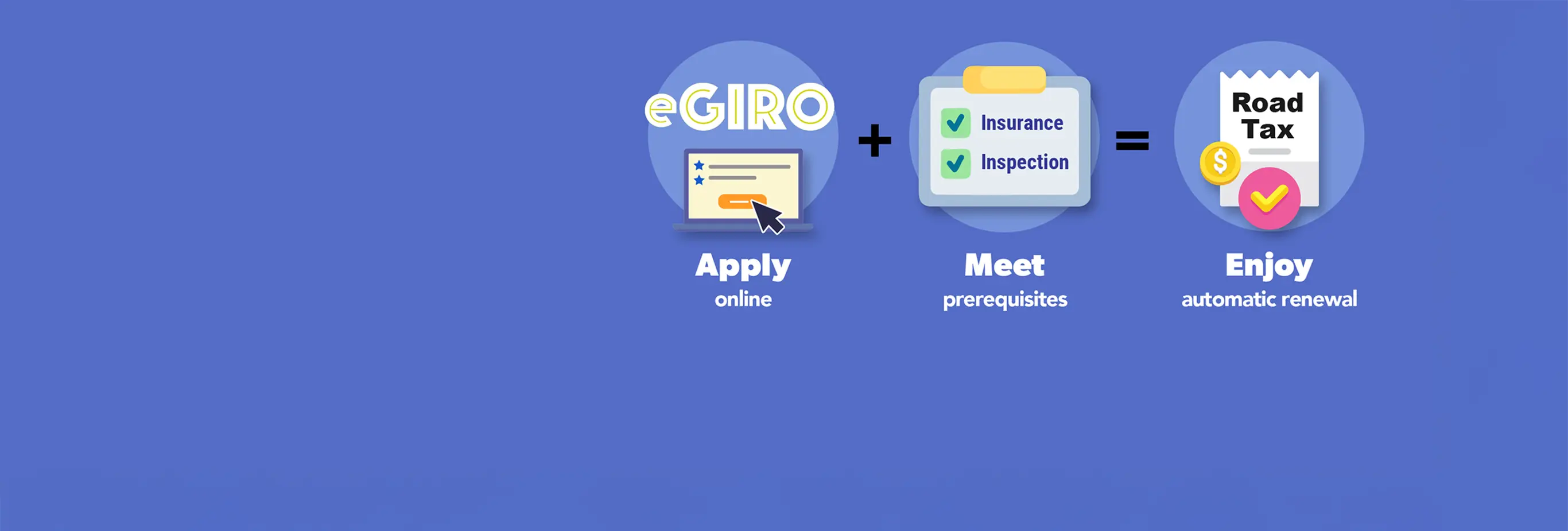 Enjoy Automatic Road Tax Renewals with eGIRO