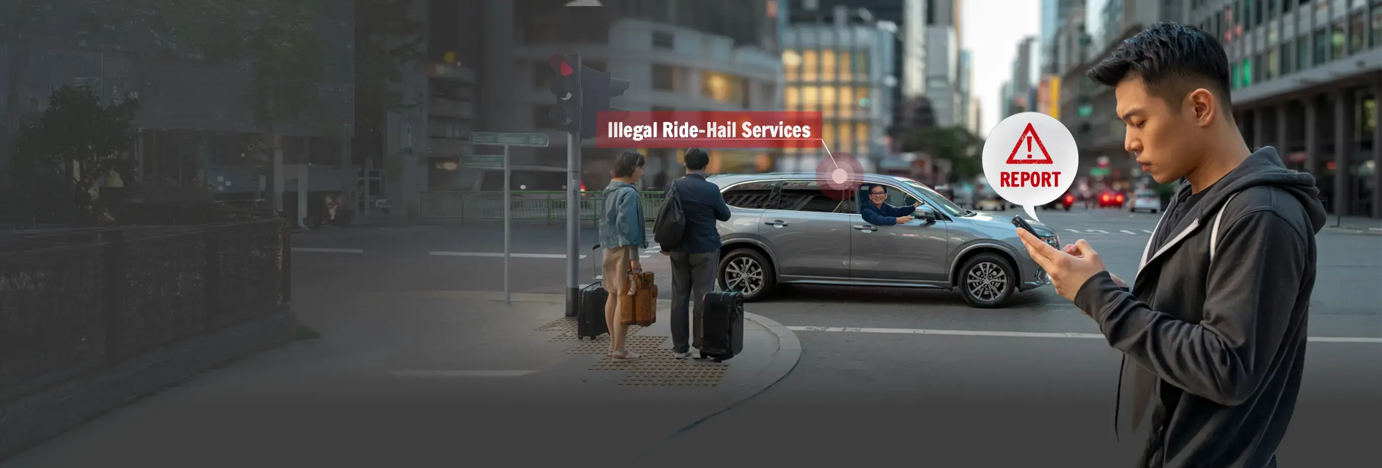 Report Illegal Transport Services